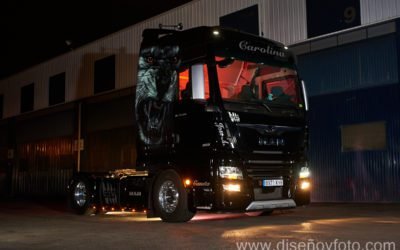 Fotos de camiones «Video Making of»