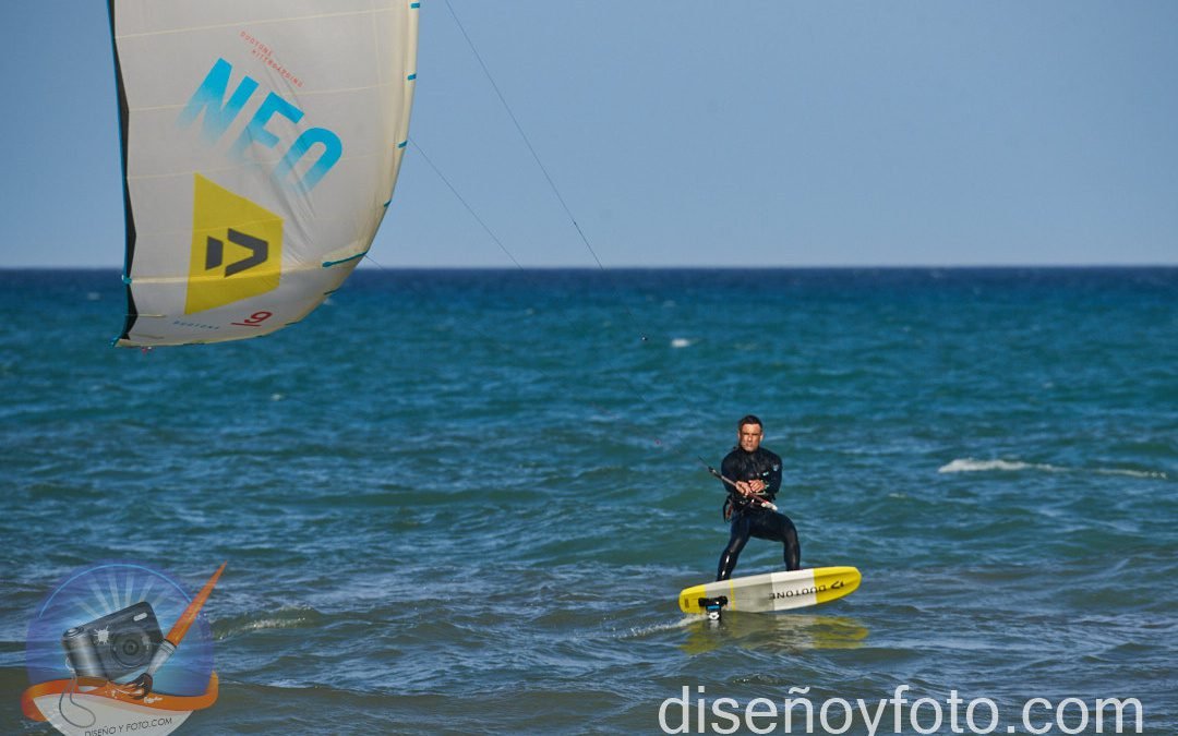 Sesión de fotos Kite surf en La Marina (Alicante)