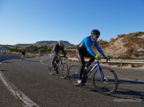 Fotografía deportiva evento club ciclista cc alibike alicante