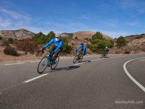 Fotografía deportiva evento club ciclista cc alibike alicante