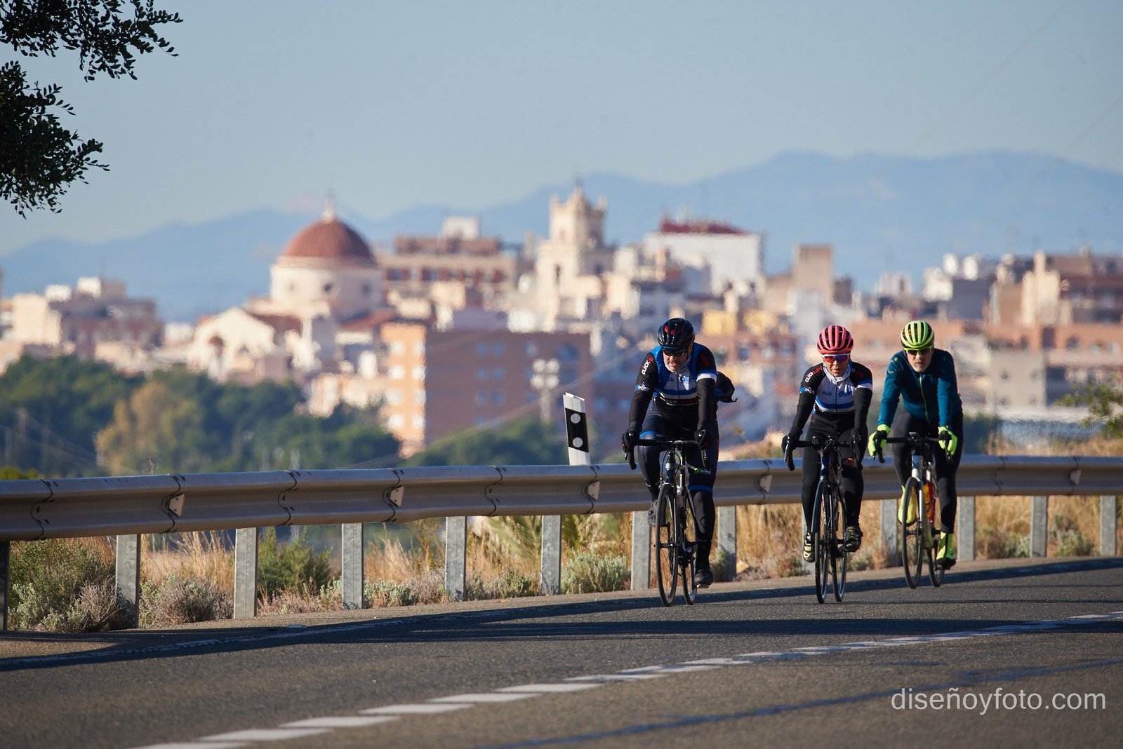 Fotografía deportiva evento club ciclista cc alibike alicante