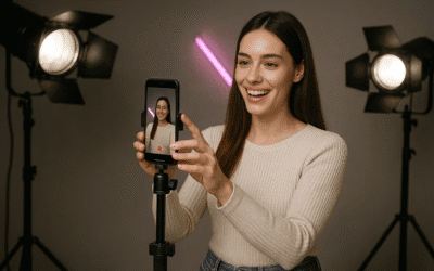 Vídeos para Instagram y TikTok: Cómo grabar contenido viral en un estudio profesional