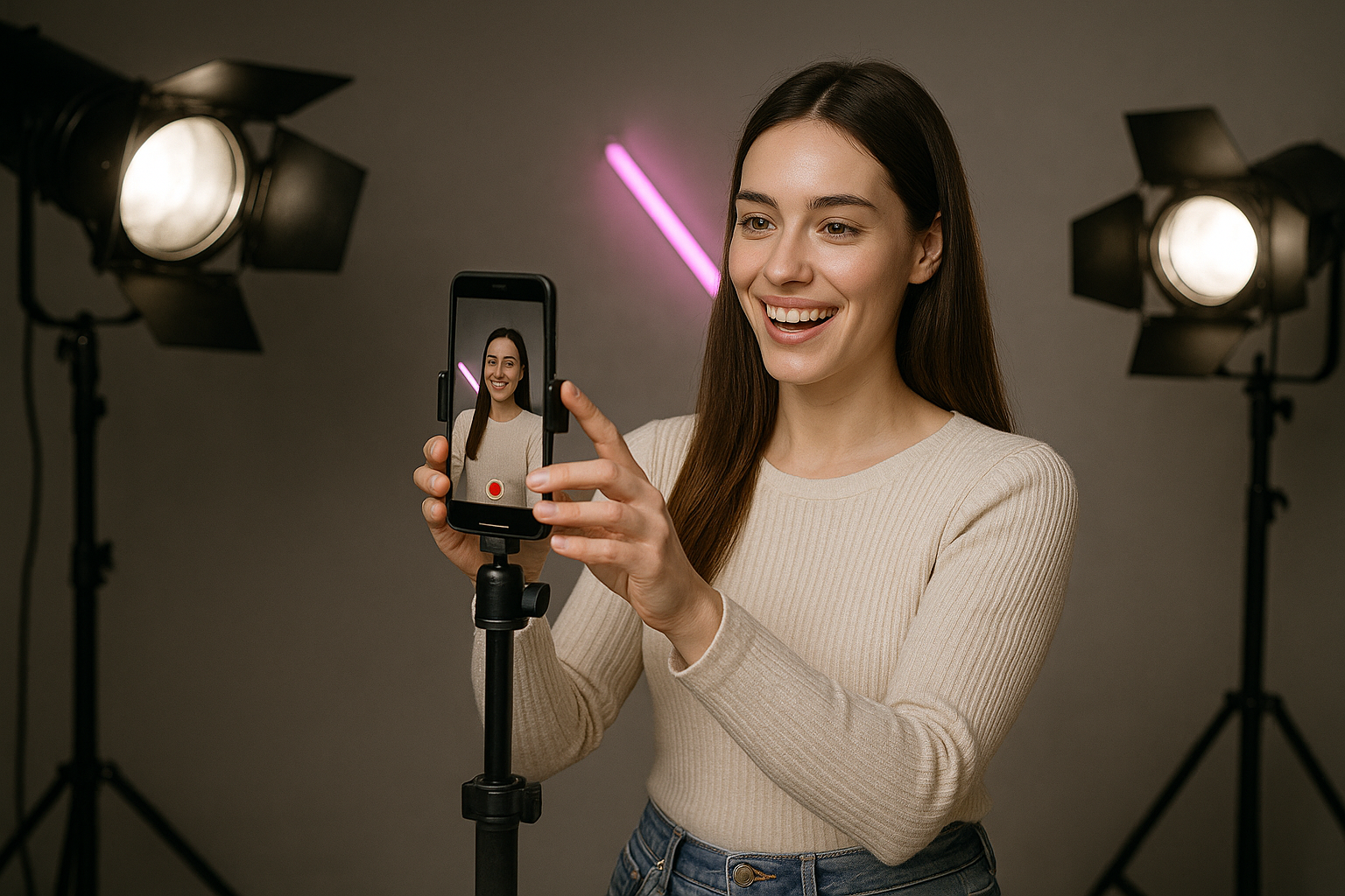 Trucos para grabar Reels o TikToks con calidad top